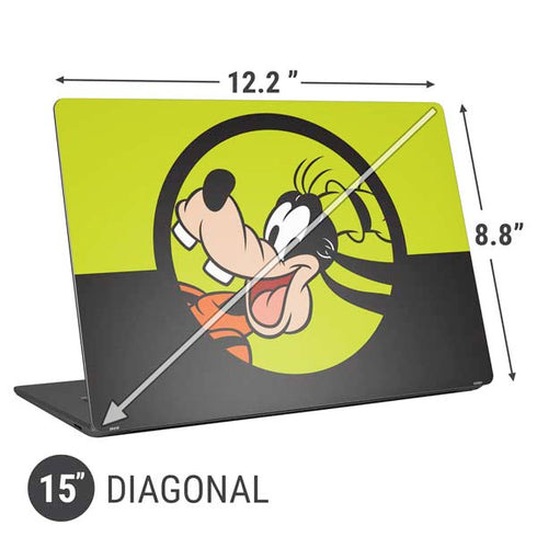 Disney Friends Goofy Universal Laptop 15in (12.2 x 8.8in) Skin